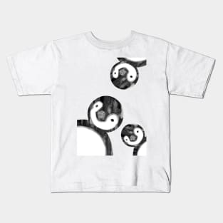 Penguins peeking Kids T-Shirt